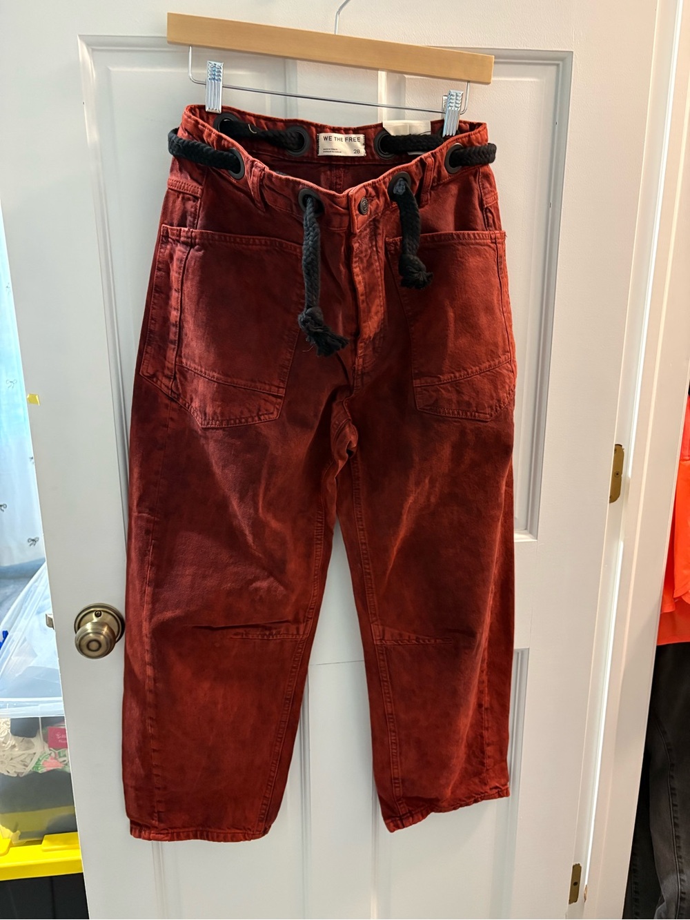 Free people moxie barrel jeans